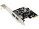 κάρτα για τον υπολογιστή No brand PCI-E to USB3.0 2 port  - 17456